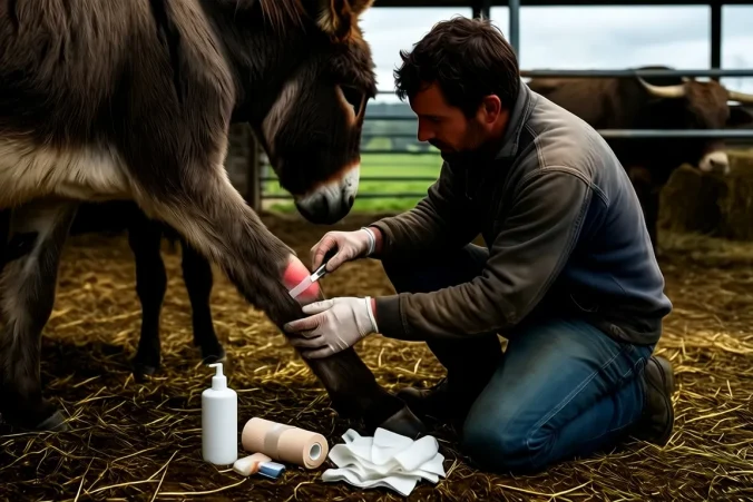 Emergency First Aid for Working Animals: A Step-by-Step Guide for Farmers